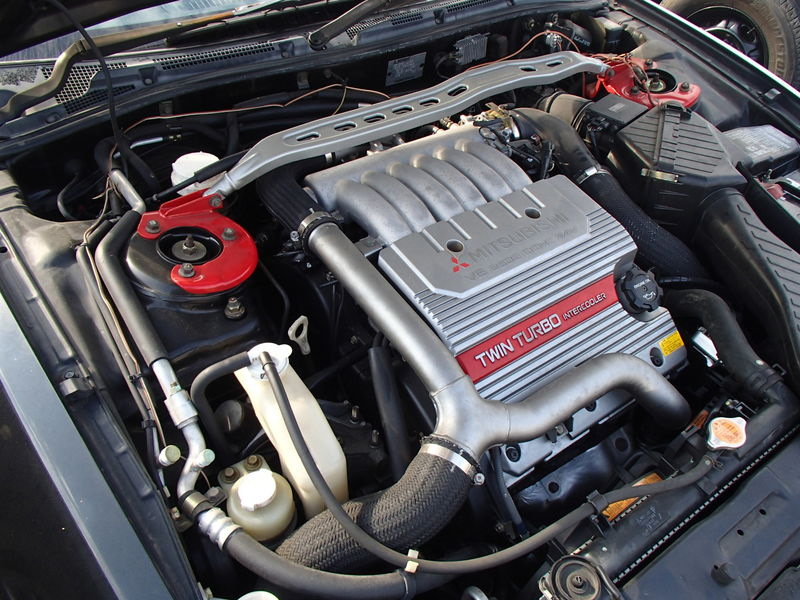 Mitsubishi 6A13TT 2.5 V6 Dubbele Turbo