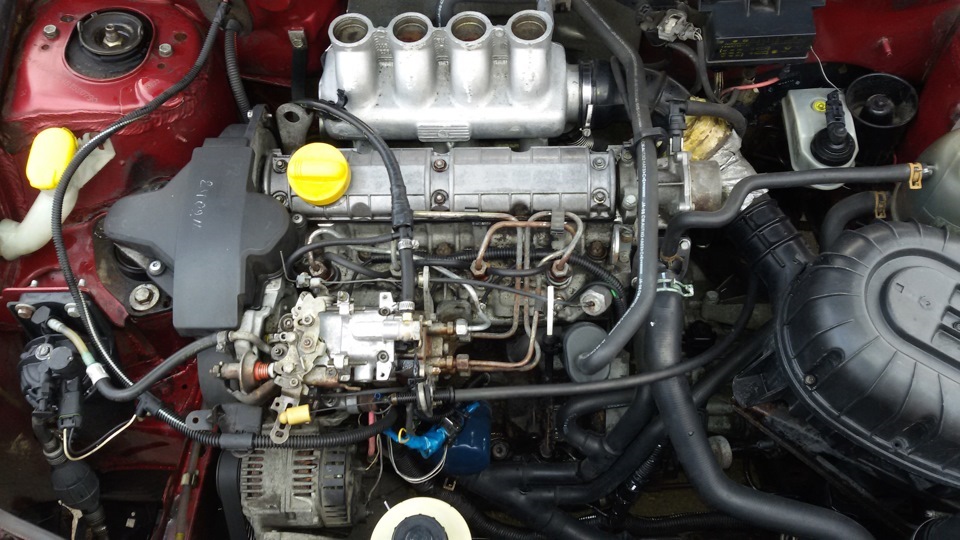 Renault F8Q 1.9 dieselmotor