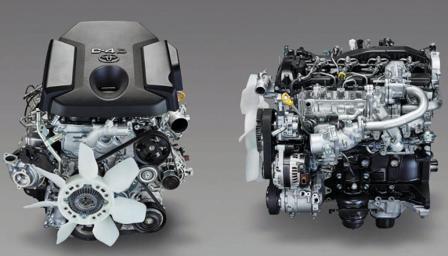 Toyota 2,8 l GD I4 diesel (1GD-FTV)