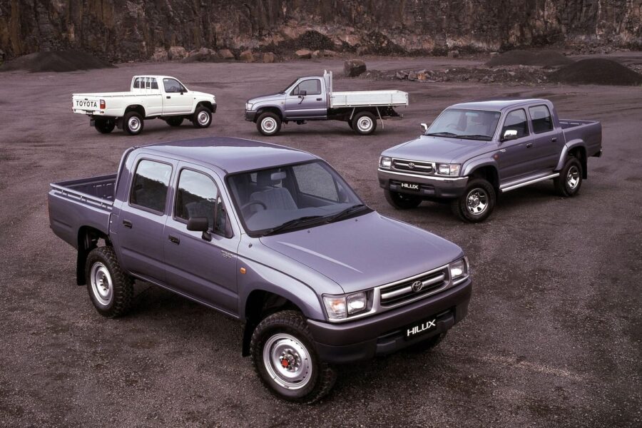 Geschiedenis van de legendarische Toyota Hilux pick-uptruck